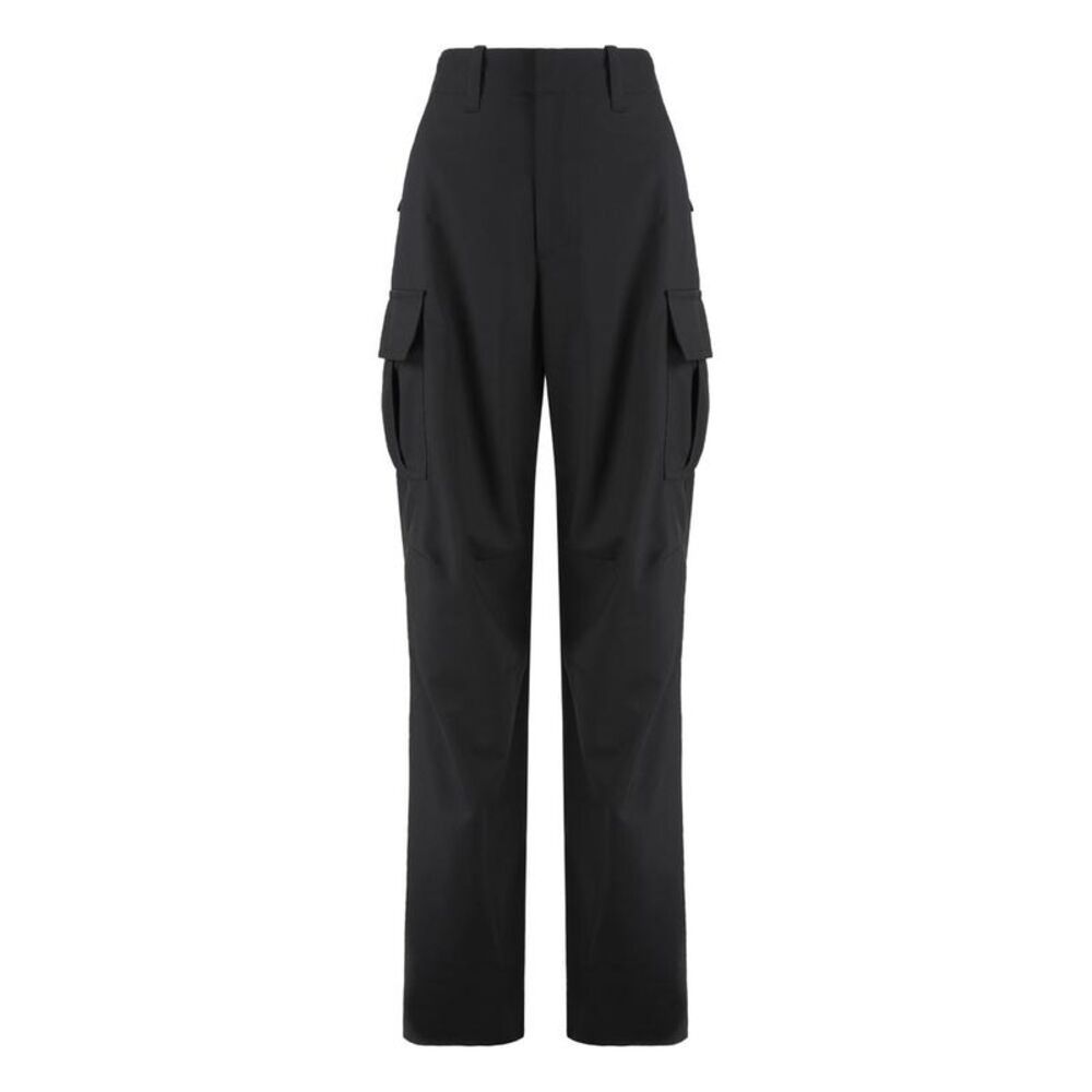 BOTTEGA VENETA Straight Leg Cargo Pants Women BLACK
